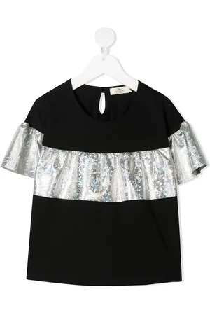Le pandorine Kortærmet T-shirt med udsmykning