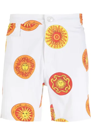 AMIR SLAMA Shorts med Sol-tryk