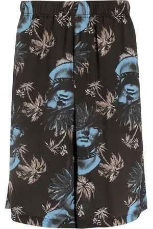 UNDERCOVER Bermuda-shorts med grafisk tryk