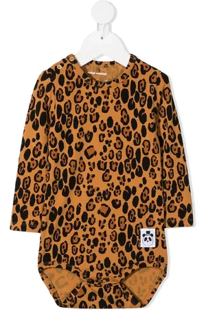 Mini Rodini Body med leopardtryk