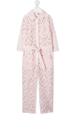 CAROLINE BOSMANS Playsuit i perforeret design