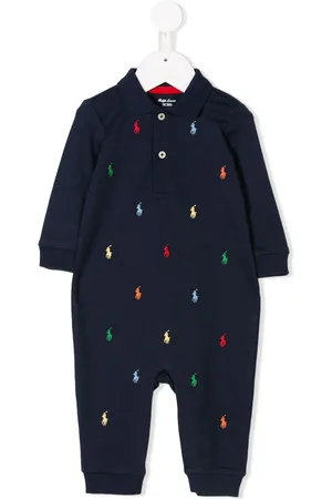 Ralph Lauren Babydragt med broderet logo