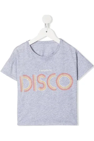 KNOT T-shirt med slogan-tryk