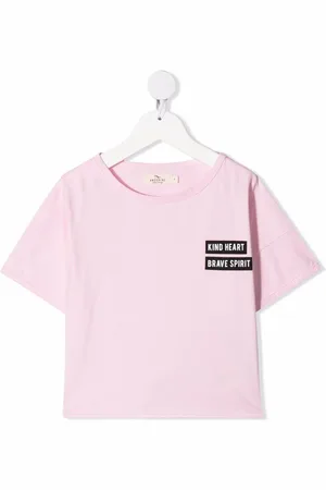 Le pandorine T-shirt med rund hals og logo