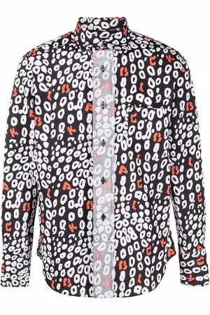 Comme des Garçons Skjorte med leopardtryk