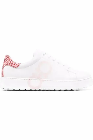 Salvatore Ferragamo Slip-on sneakers med Gancini-tryk