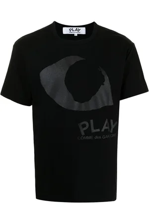 Comme des Garçons T-shirt med øje-tryk
