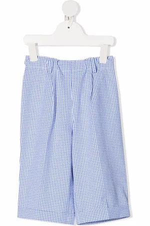 SIOLA Gingham-ternede skræddersyede shorts