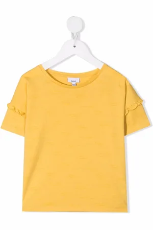 KNOT T-shirt med flæsedetalje