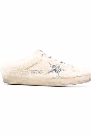 Golden Goose Super-Star sneakers med slitageeffekt