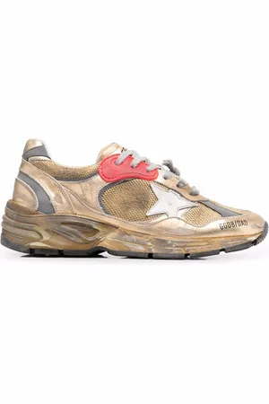 Golden Goose Running Sole sneakers med slitageeffekt