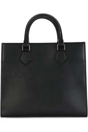 Dolce & Gabbana Mellemstor Edge tote i læder