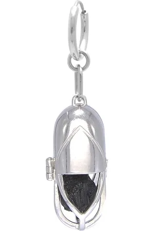 CAPSULE ELEVEN Capsule hoop-ørering med krystal