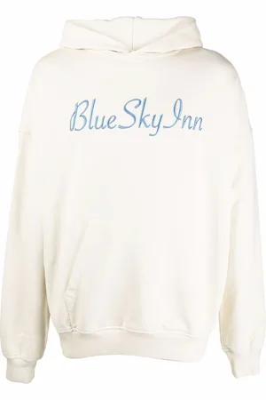 BLUE SKY INN Hættetrøje med logobroderi