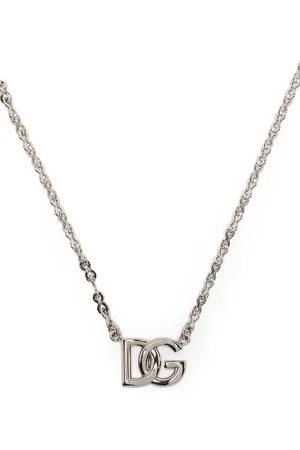 Dolce & Gabbana Choker-halskæde med logoplade