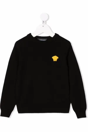VERSACE Trøje med Medusa-mærke