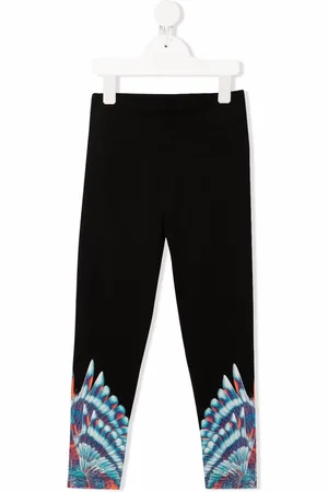 MARCELO BURLON Bukser med vingetryk