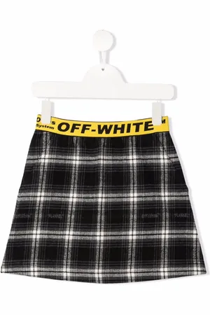 OFF-WHITE Kort ternet nederdel