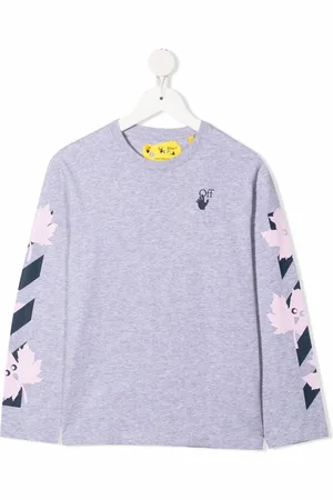 OFF-WHITE T-shirt med Marker-tryk