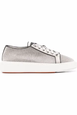 santoni Derby low-top sneakers med pailletter