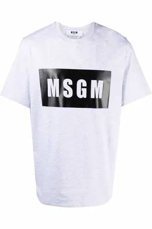 Msgm T-shirt med logotryk