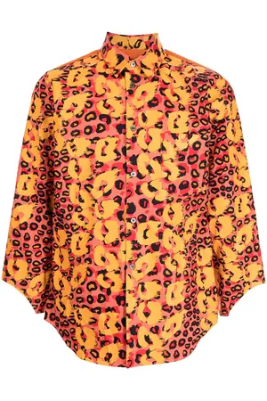 Comme des Garçons X Filip Pagowski skjorte med udskæringsdetalje