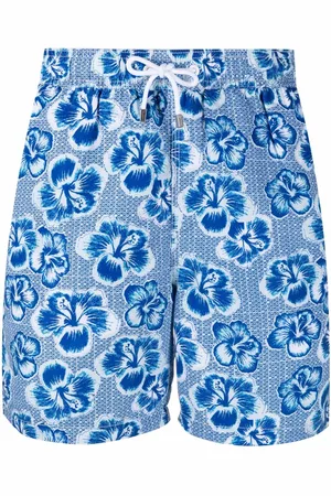 Hackett Shorts med snoretræk i taljen og blomstertryk