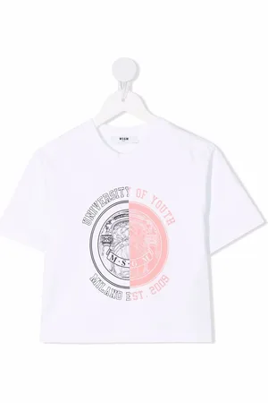 Msgm T-shirt med university of youth-tryk