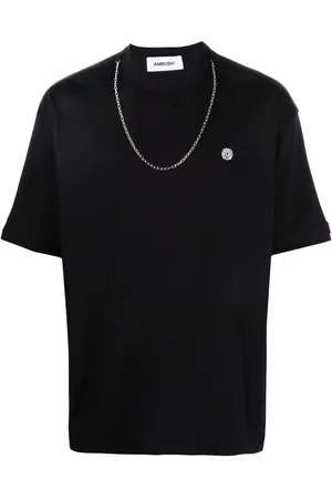 AMBUSH T-shirt med kæde-krave