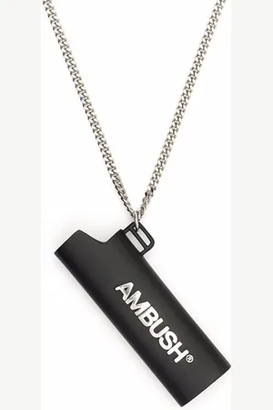 AMBUSH Halskæde med lighter-vedhæng