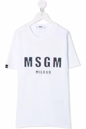 Msgm T-shirt med logotryk