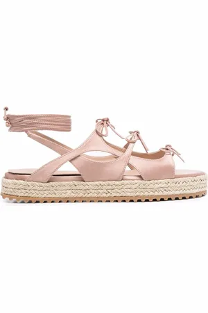 Scarosso Paula espadrille-sandaler med flere bindebånd