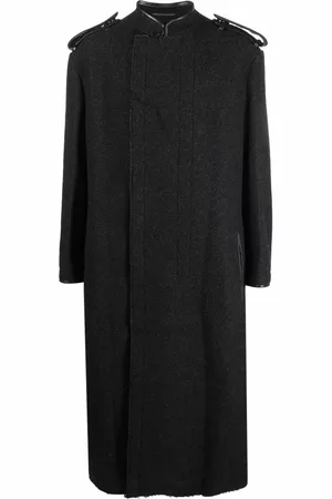 YOHJI YAMAMOTO Frakke med skulderdetalje