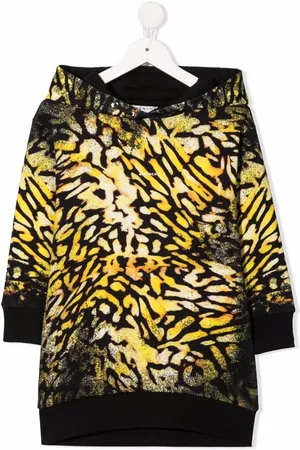 Givenchy Kjole med hætte og abstrakt tryk