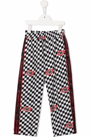 OFF-WHITE Chessboard-joggingbukser