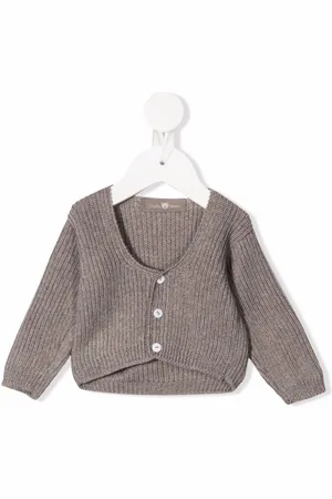 LITTLE BEAR Cardigan i stenuld