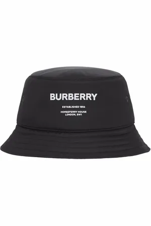 Burberry Bøllehat med Horseferry-tryk