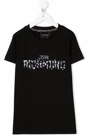 John Richmond T-shirt med logotryk