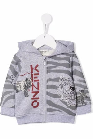 Kenzo Hættetrøje med zebra-stribe