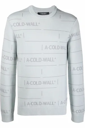 A-cold-wall* Jacquard-striktrøje med kæde