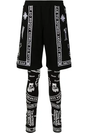 KTZ Legging-shorts med Church-tryk