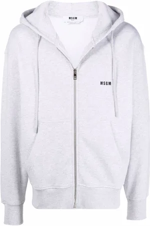 Msgm Hættetrøje med logotryk og løbesnor