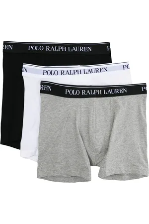 Ralph Lauren Boksershorts med logolinning (sæt med tre)