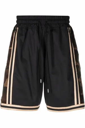 JUST DON Shorts med camo-detalje