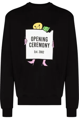 Opening Ceremony Sweatshirt med rund hals og pære