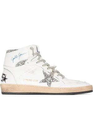 Golden Goose High-top Sky-Star sneakers med snøre