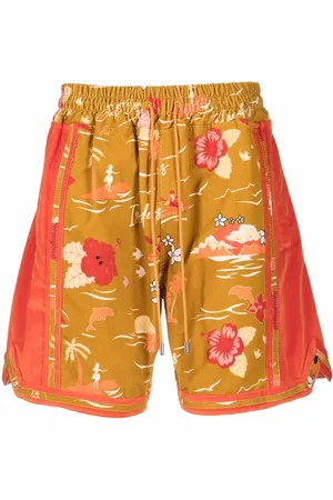 JUST DON Shorts med heldækkende grafisk tryk