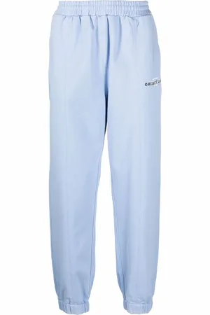 Helmut Lang Joggingbukser med løbesnor og broderet logo