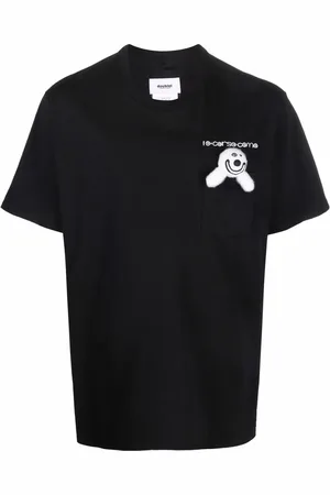 DOUBLET T-shirt med smiley-tryk