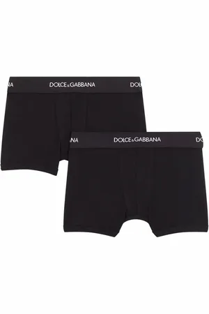 Dolce & Gabbana Boksershorts med logobånd, 2-pak